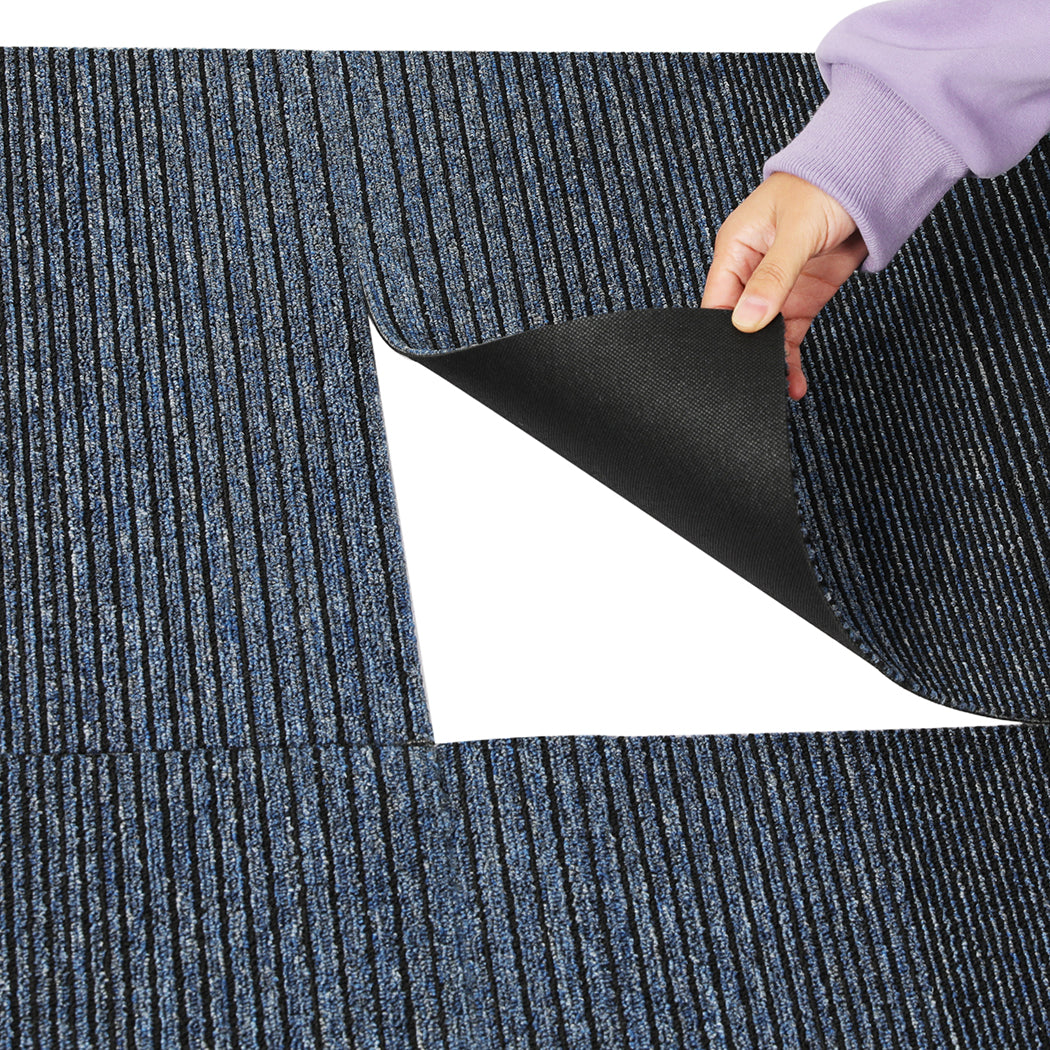 Marlow 20x Carpet Tiles 5m2 Box Heavy Blue-1910113063084888067