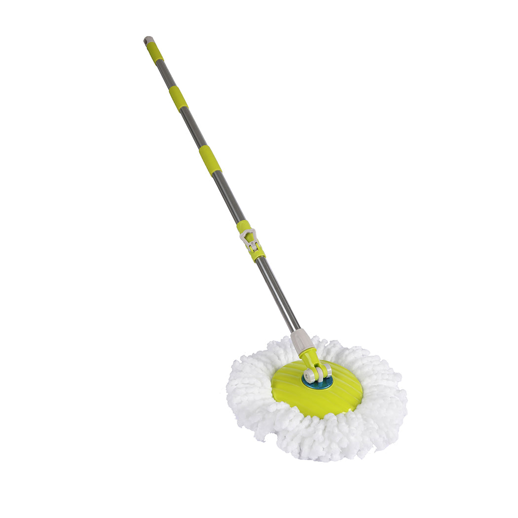 Cleanflo Spin Mop Bucket Set 360? Spinning Green-1942353181069676547