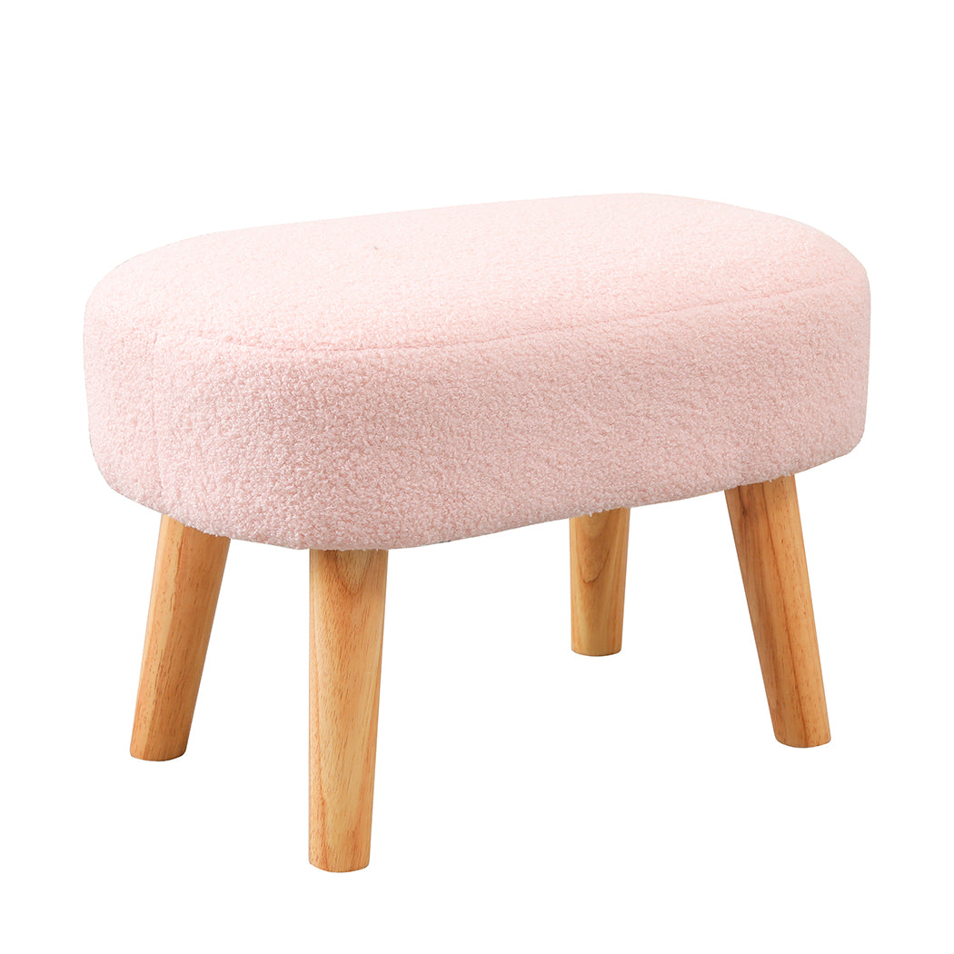 Levede Rocking Chair Ottoman Footrest With Side Pocket-1910112281501503491