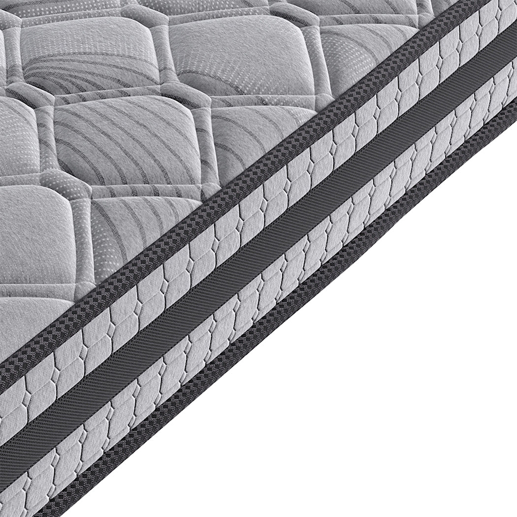 Lavio Double Spring Mattress Grey Medium Firm-1910112196457795587