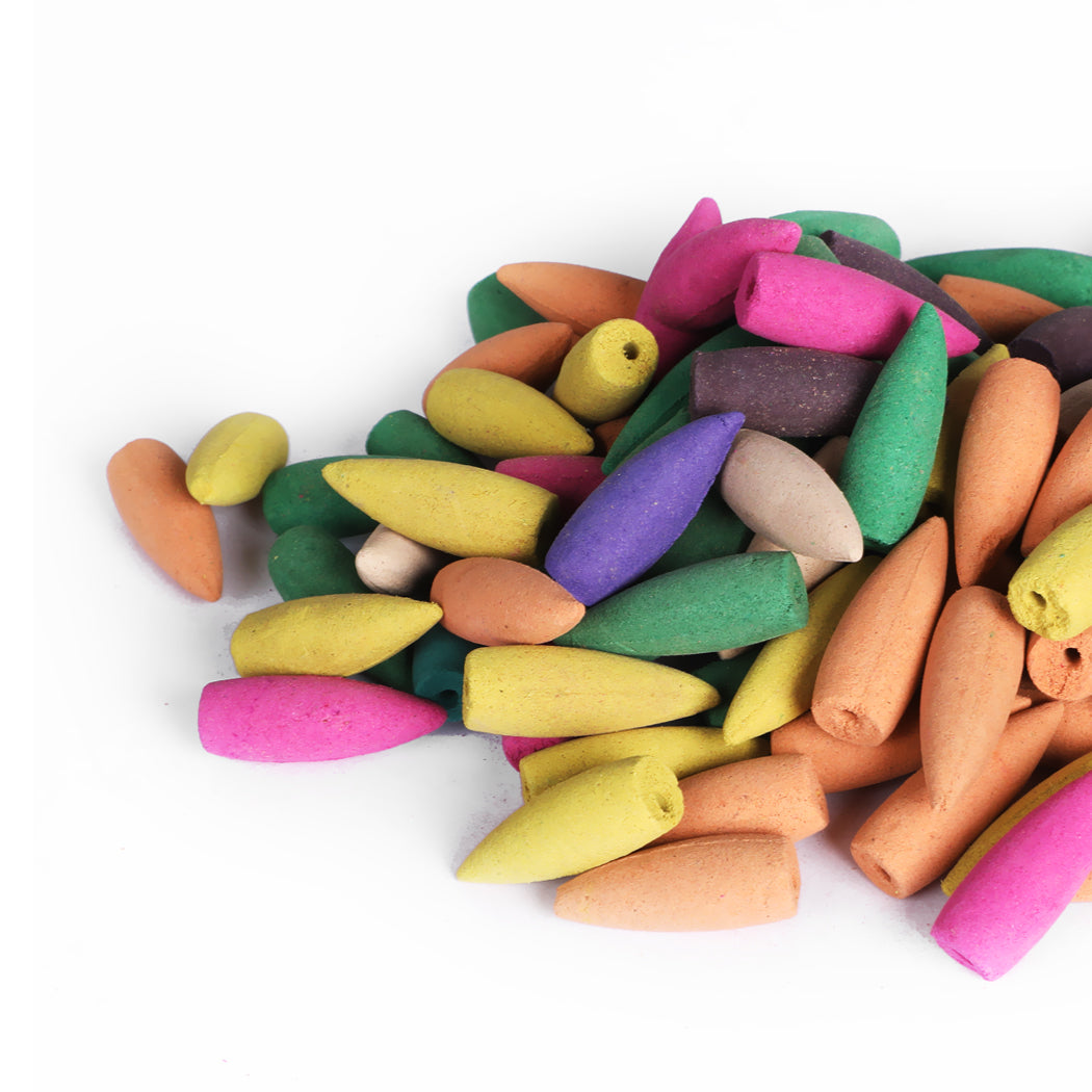 188x Incense Cones Colorful for Backflow-1942353183510761475