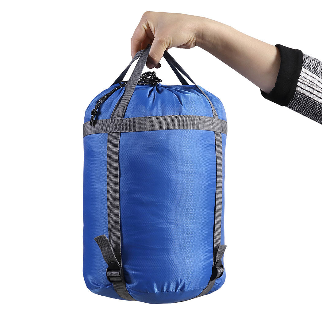 Mountview Single Sleeping Bag Bags Outdoor Blue-1942352890593153027