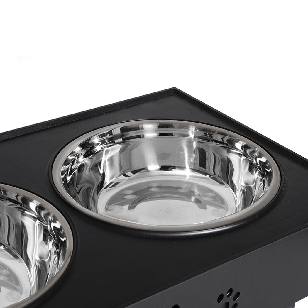 PaWz Elevated Pet Feeder Food Water-1942353088887263235