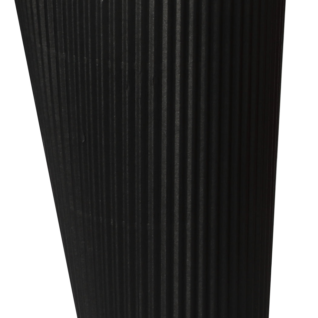 1000 Pcs 8oz Disposable Takeaway Coffee Black-1942353276422983683