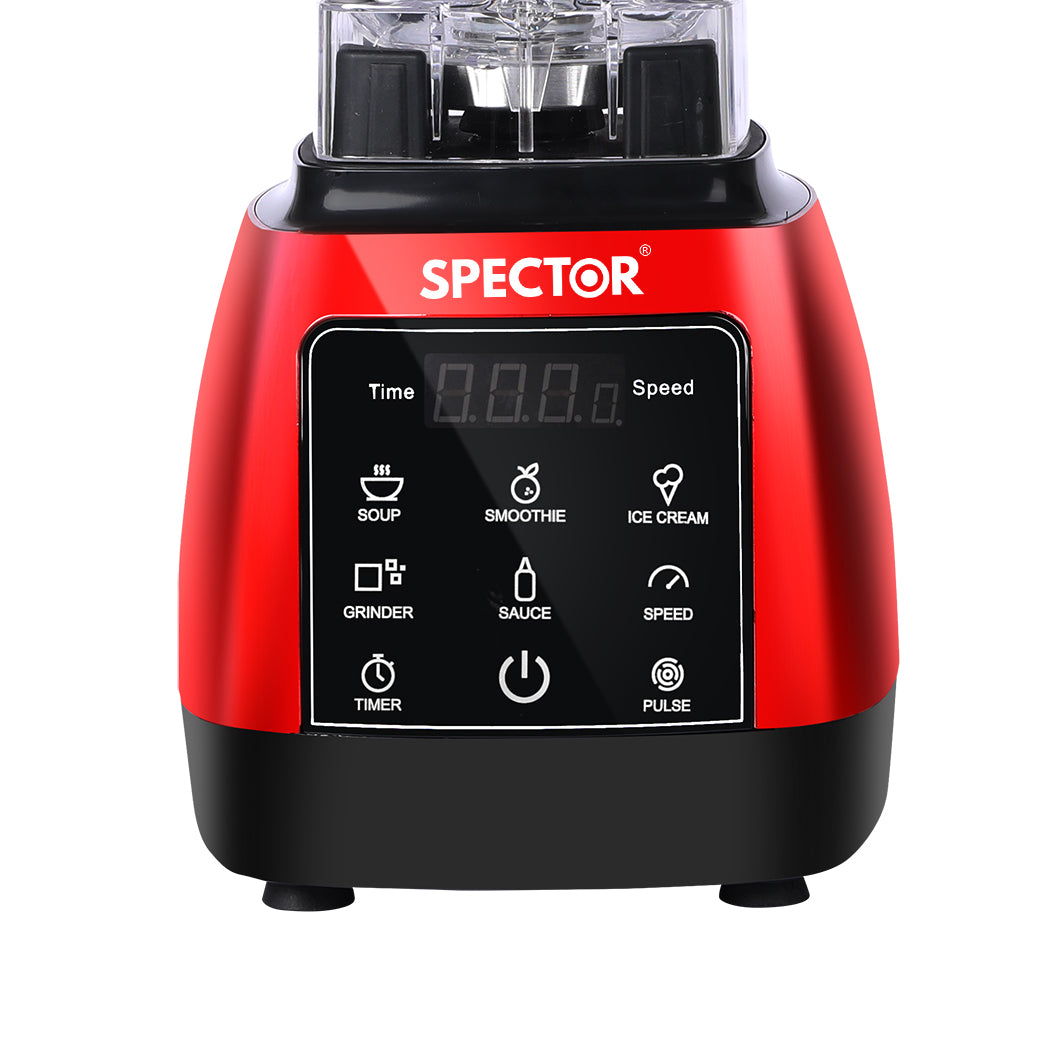 Spector 2L Commercial Blender Mixer Red-2006733306661572611