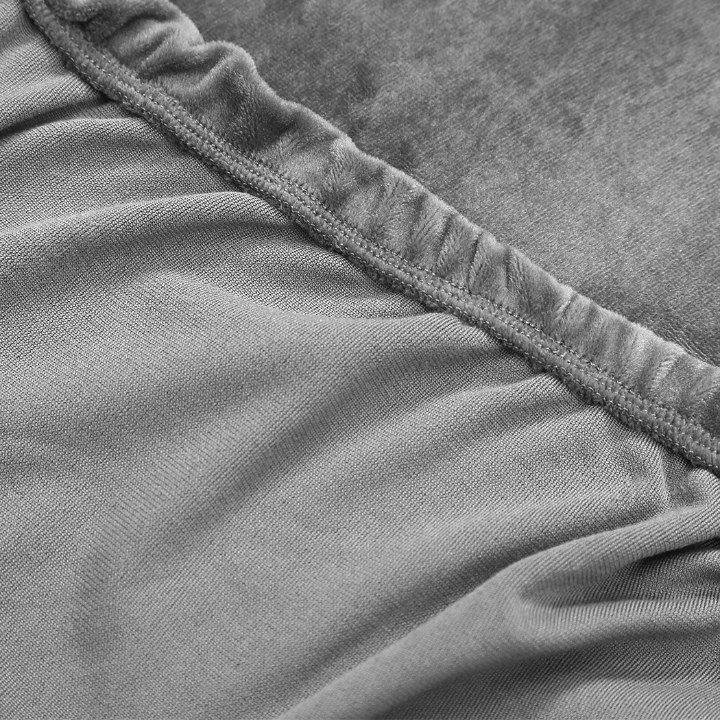 Marlow Sofa Covers 3 Seater High Stretch Grey-1942353793492586499