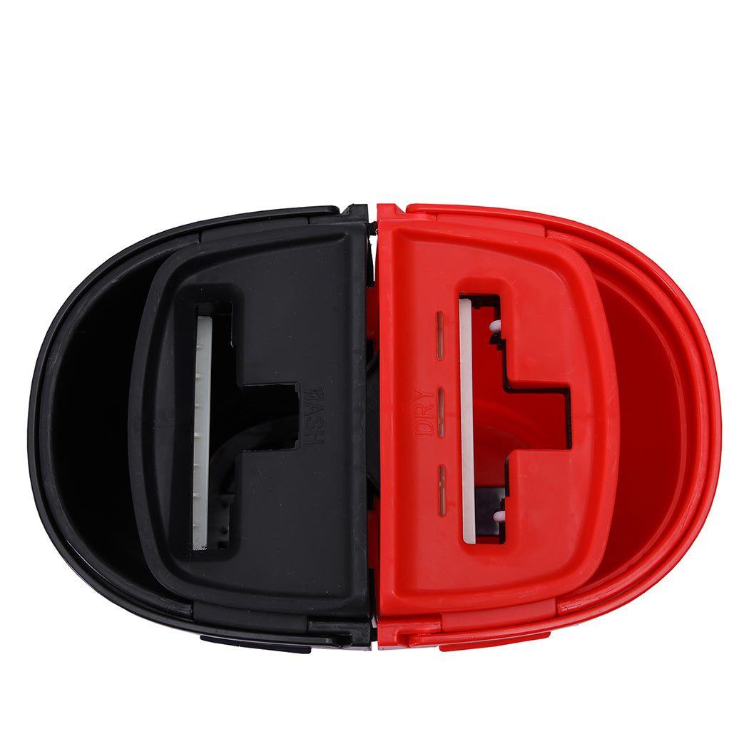 Cleanflo Flat Mop Bucket Cleaner Stainless Black-1942353180545388547