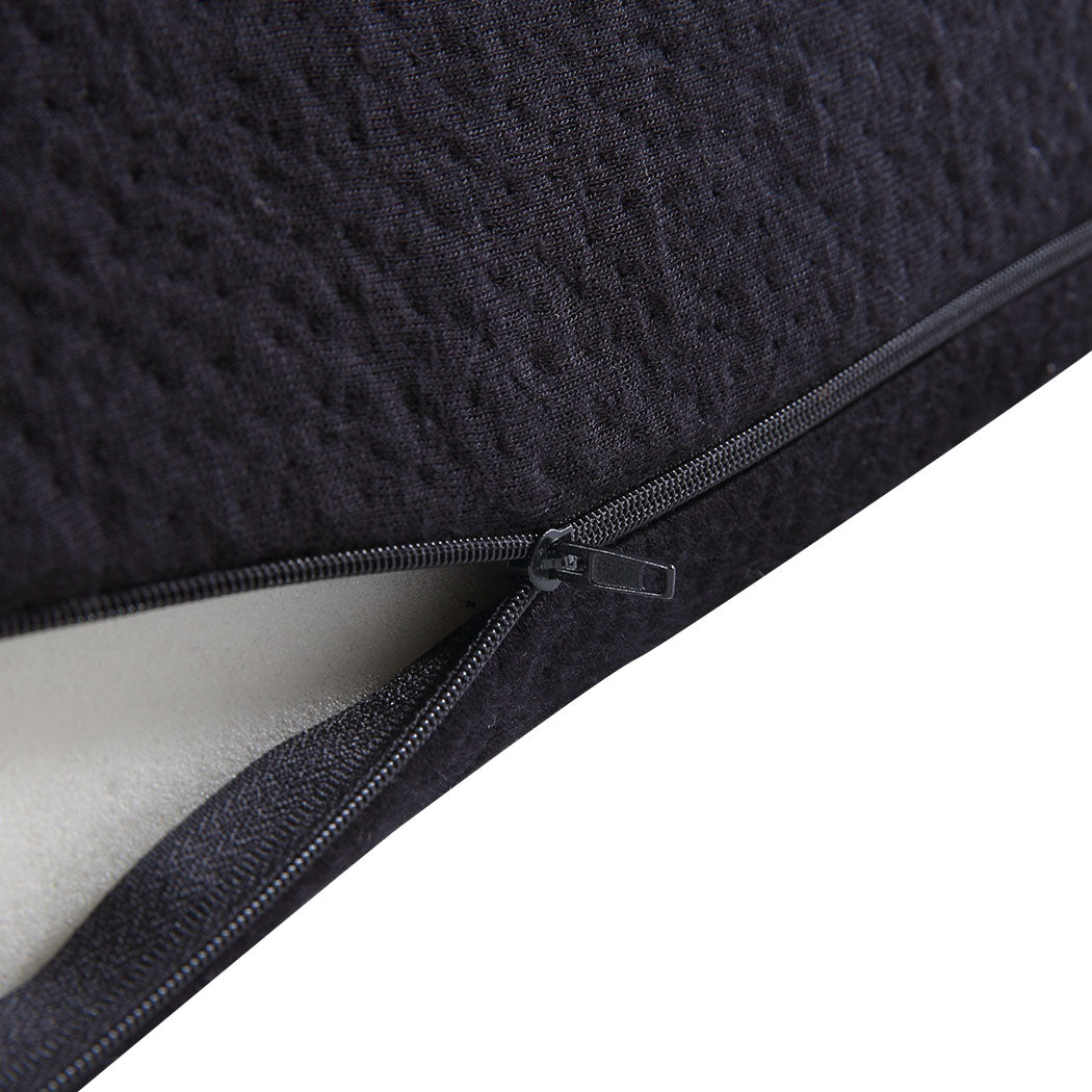 Cool Gel Memory Foam Bed Wedge Pillow With Cover-1942353651691556867