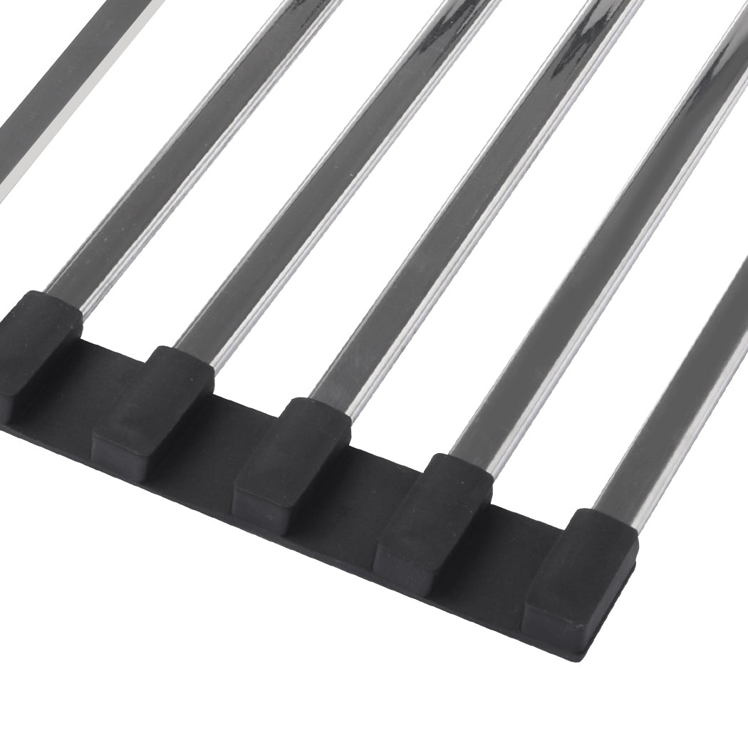 TOQUE Stainless Steel Dish Drainer Rack-1942352920905388035