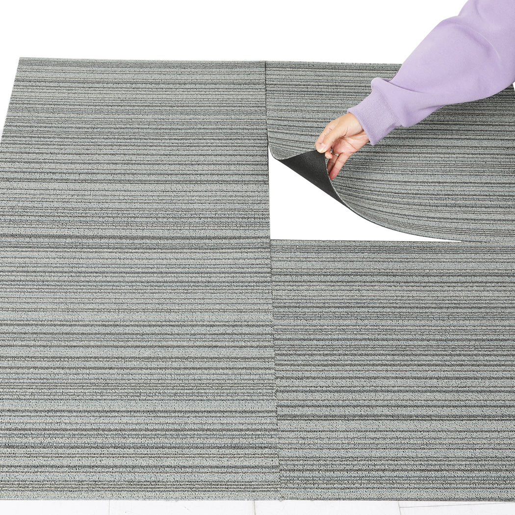 Marlow 20x Carpet Tiles 5m2 Box Heavy Blue-1910113062585765891