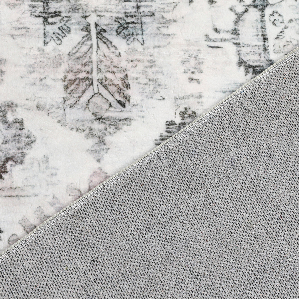 Marlow  Floor Rug Vintage Short Pile Washable Carpet Soft Plush Non Slip 160x120-1942353625628151811
