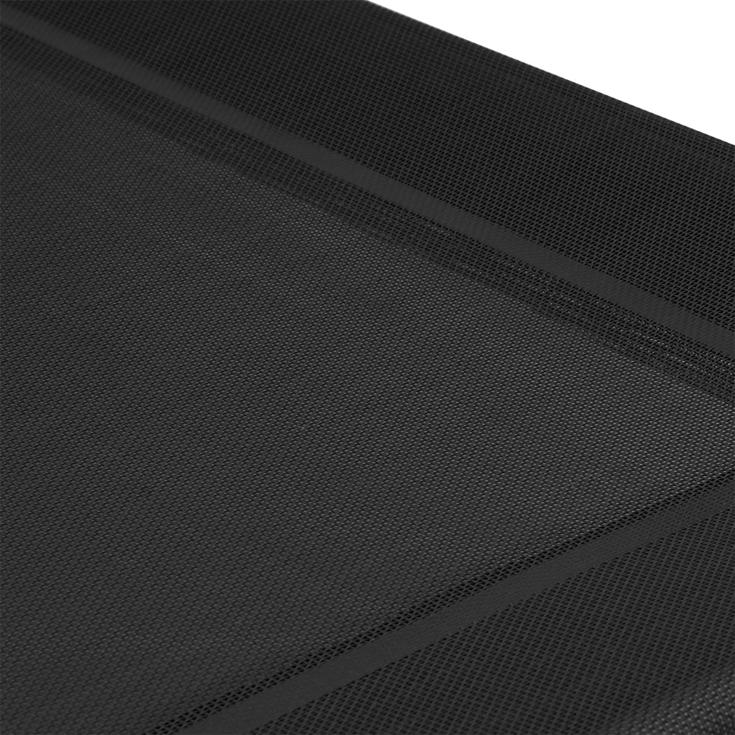 PaWz Elevated Trampoline Pet Bed Dog L Black Large-1942352768006230019