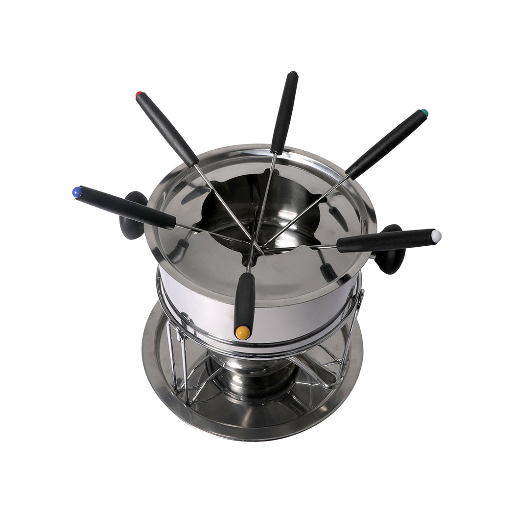 Toque Classic Fondue Set 12pcs Stainless-1942352916358762499