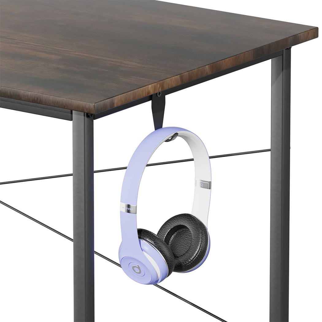 Levede Computer Desk Study Table Storage 80cm-1937319786220490755