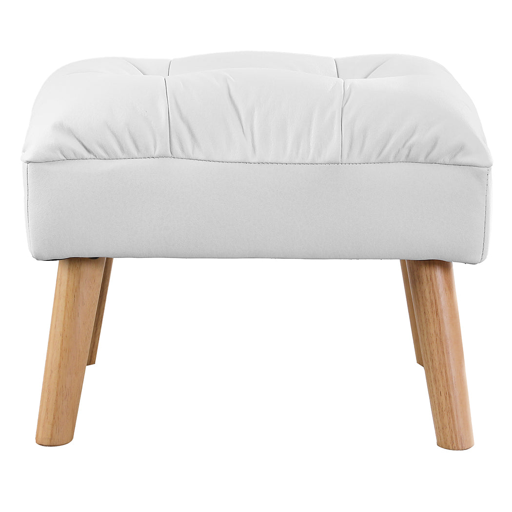 Levede Accent Ottoman Chair Footstool-1910112924400226307