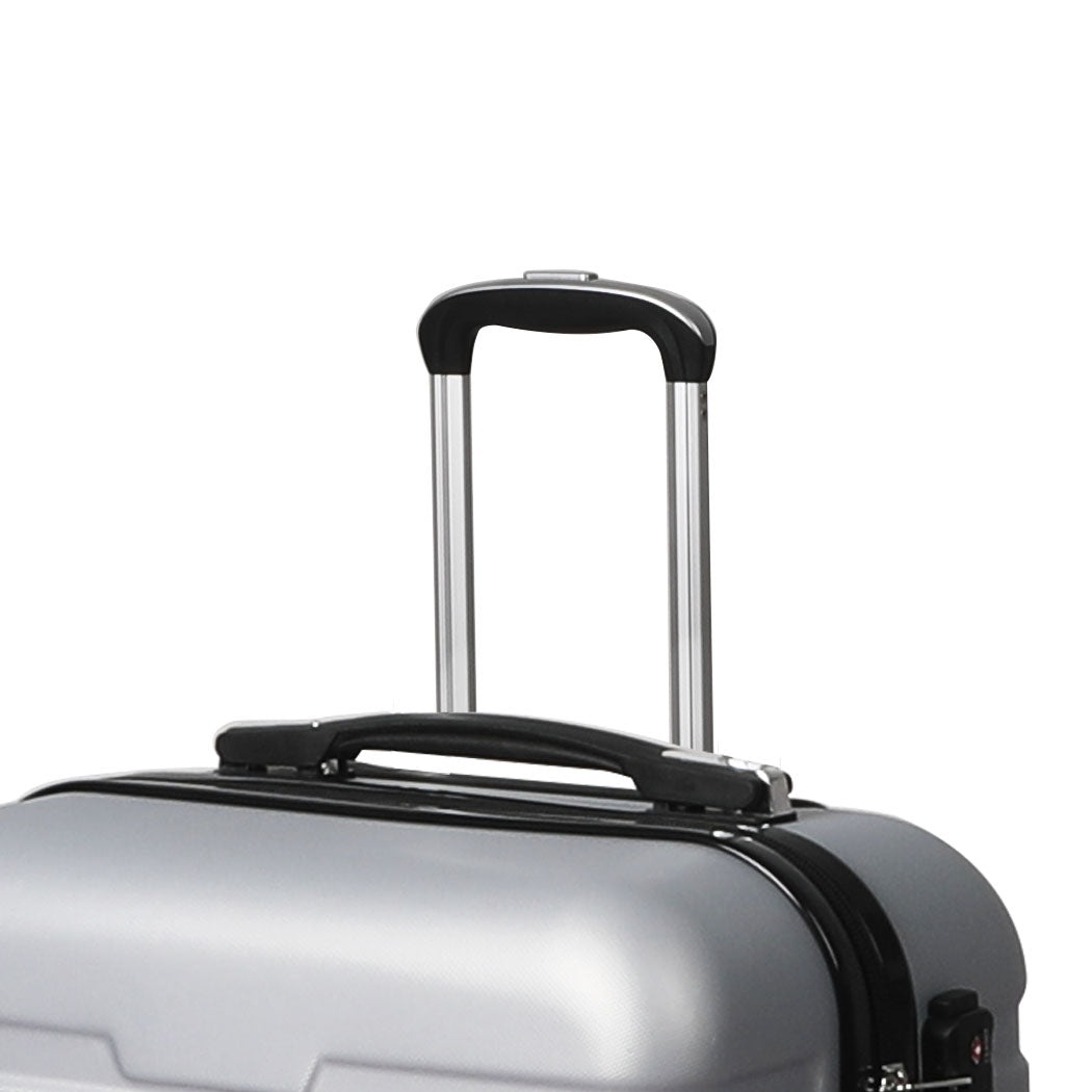 Slimbridge 28" Luggage Case Suitcase Silver 28 inch-1942352940295655428
