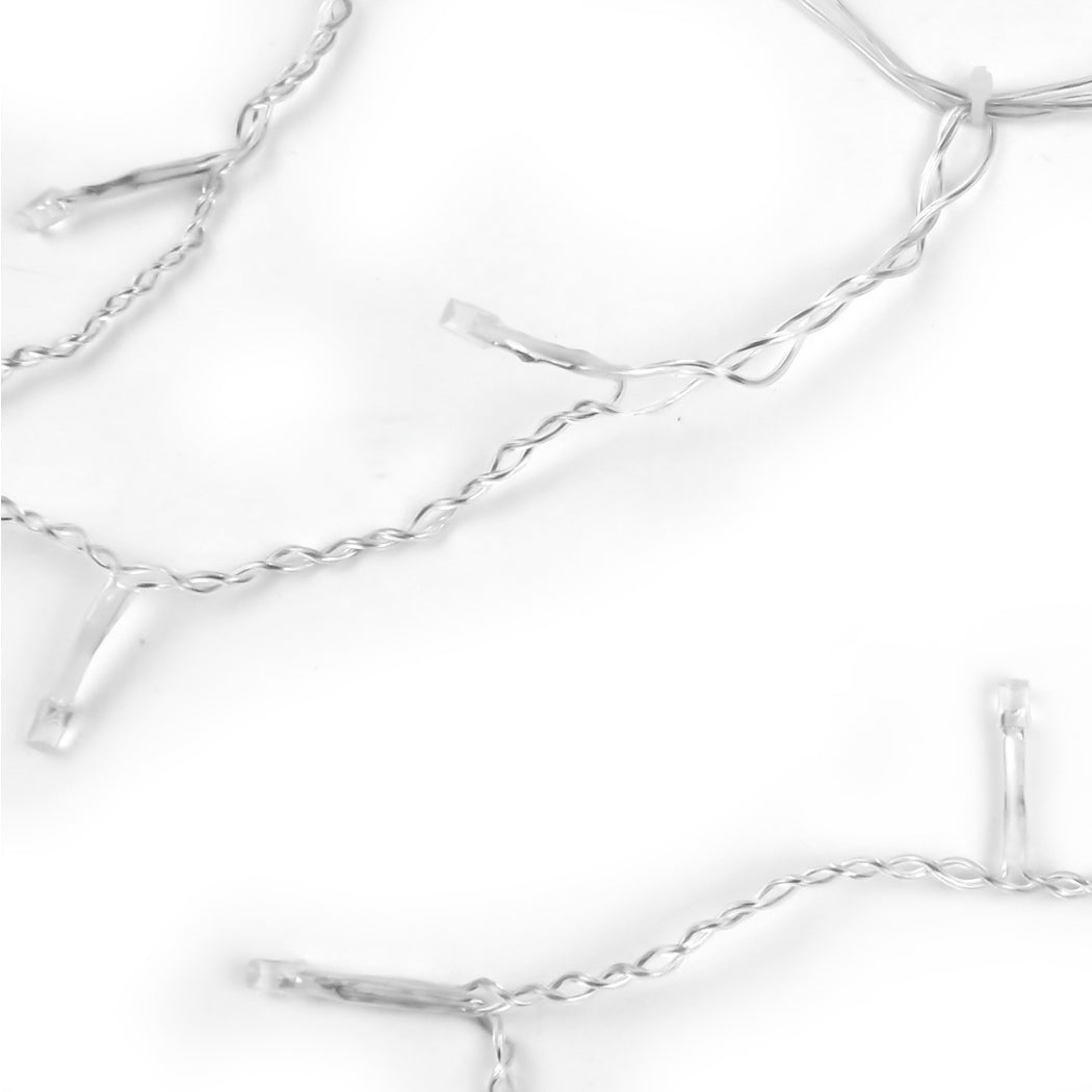 300 LED Curtain Fairy String Lights Multi Colour-1942353415501910020