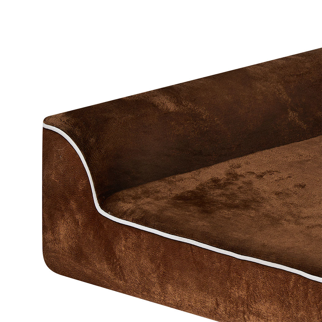 Pawz Orthopedic Dog Bed XL Coffee-1942353669165027332