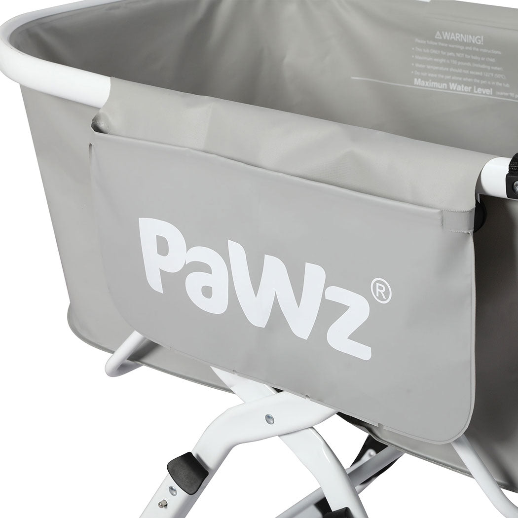 PaWz Pet Bathtub Adjustable Height Folding-1942352764046807044