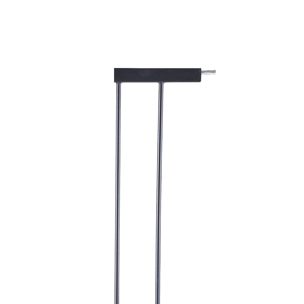 Levede Baby Safety Gate Adjustable Pet Black 10cm Extension-1910113186946879492