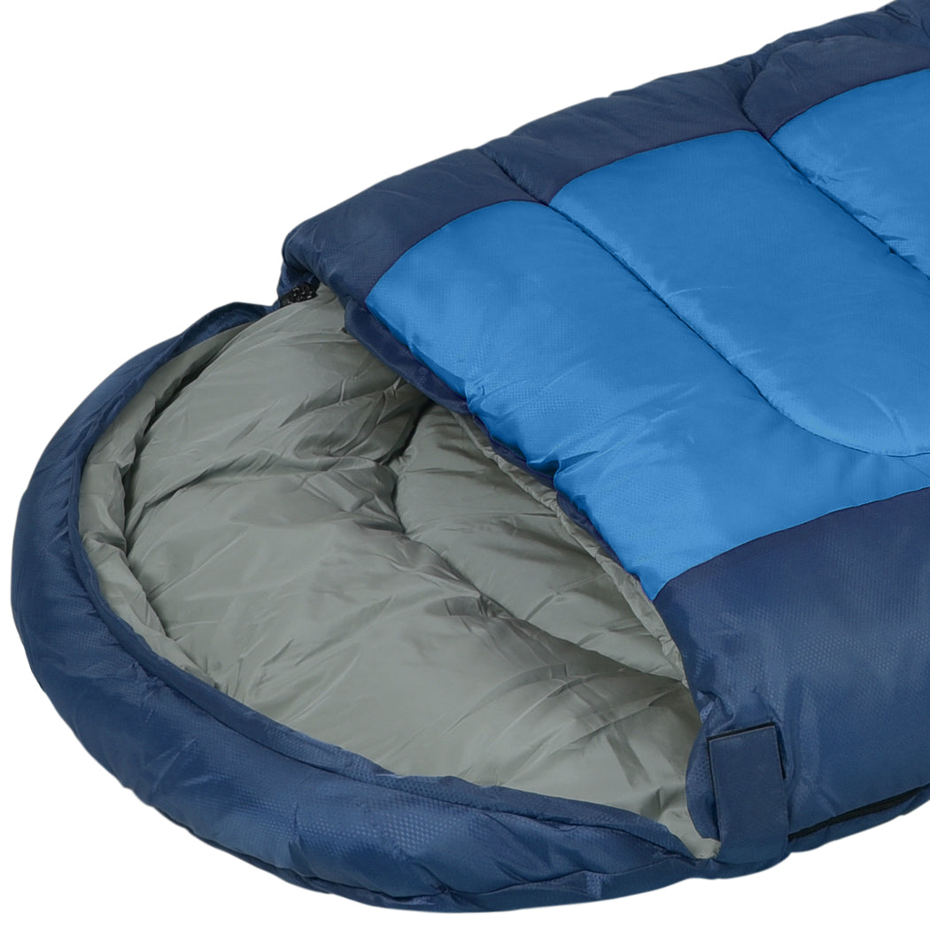 Mountview Sleeping Bag Outdoor Camping Blue-1942352887770386436