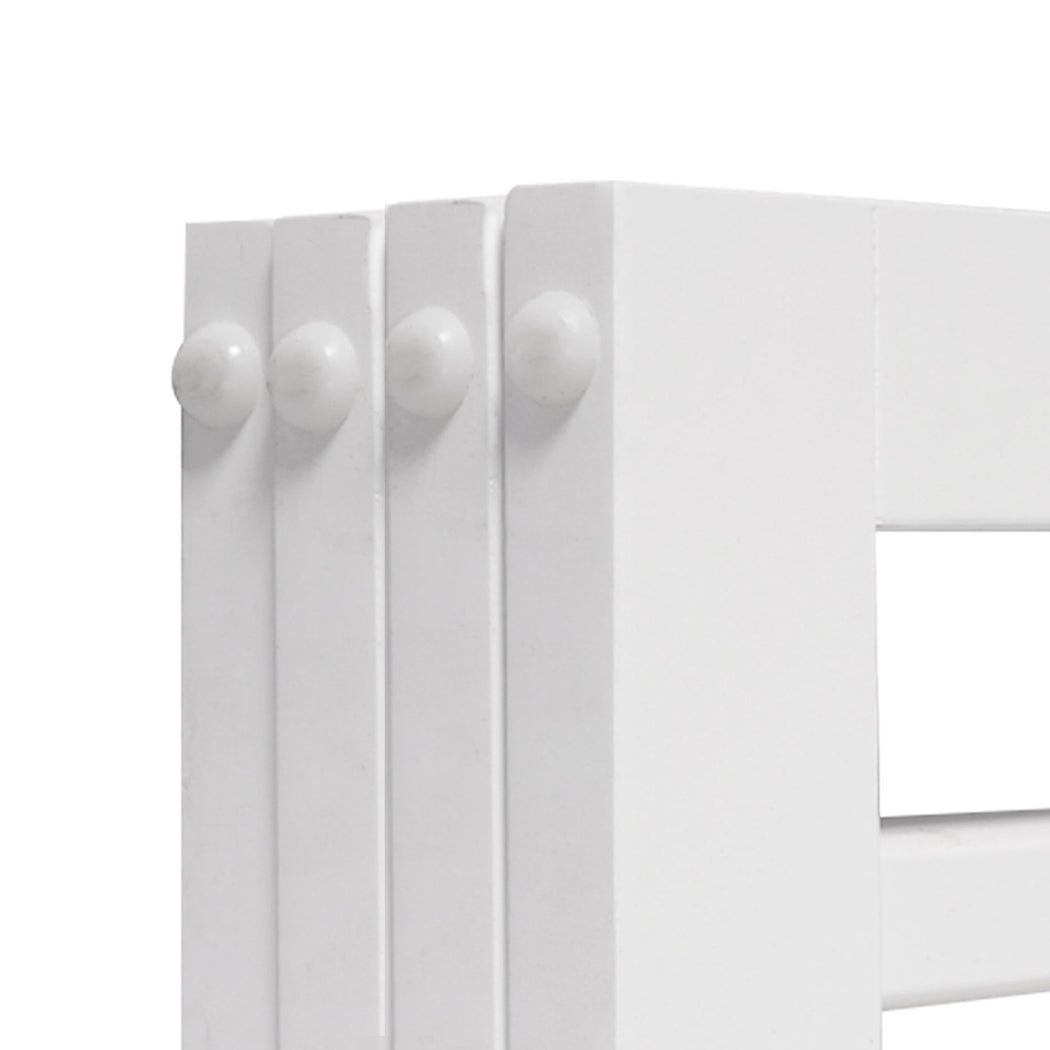 PaWz Wooden Pet Gate Dog Fence Safety White-1942352743779930116