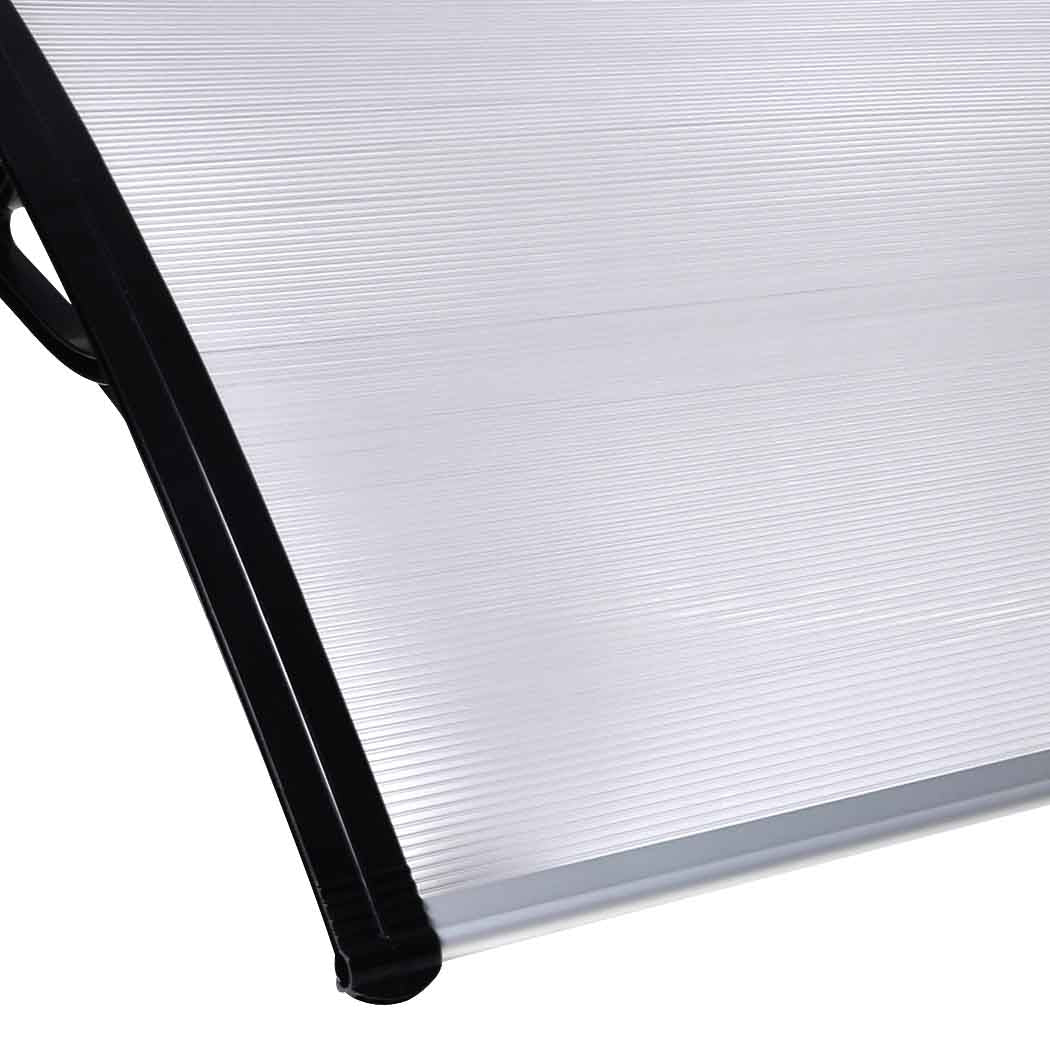 Mountview Window Door Awning Outdoor 1M X 4M Transparent 1x4M-1942353017403740164