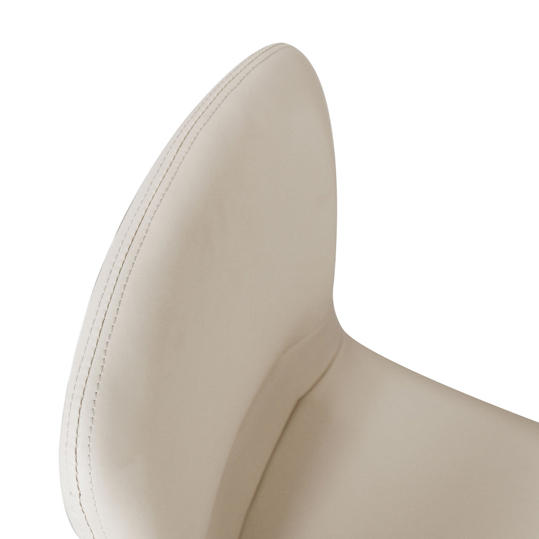 Levede Stackable Dining Chairs Kitchen Beige-1910113294455279620