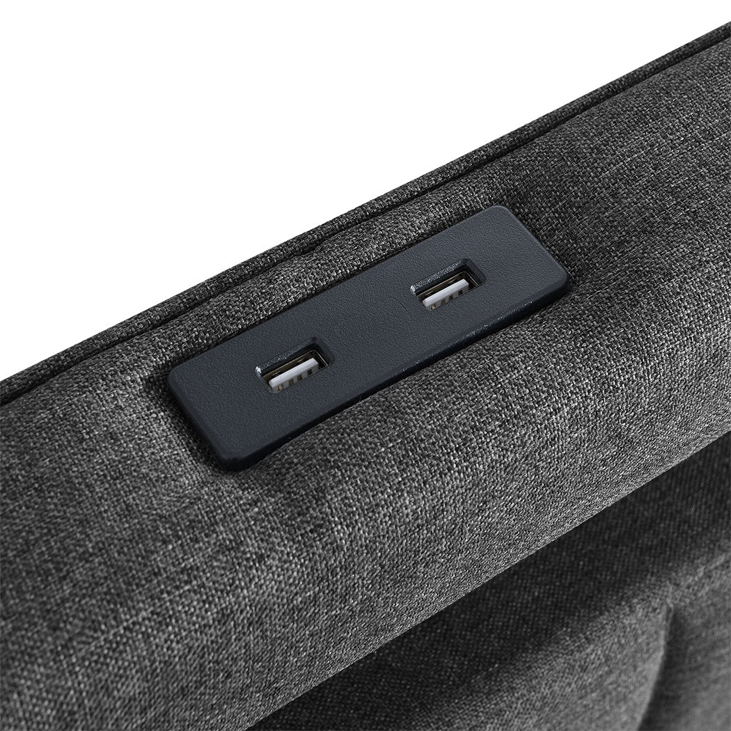 Levede Double Bed Frame-1910112231052414980