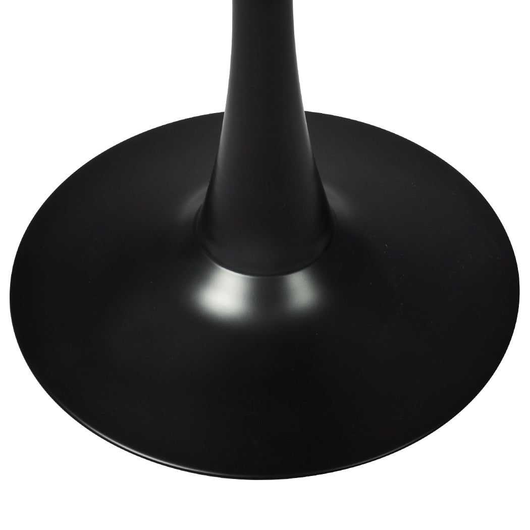 Levede 2x Round Bar Table Pub Tables Black-1910113299010293764