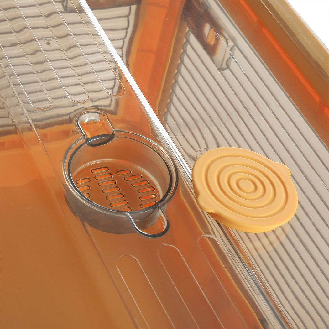 Storage Containers with Lid Clothes S Orange Small-1942352813438930948