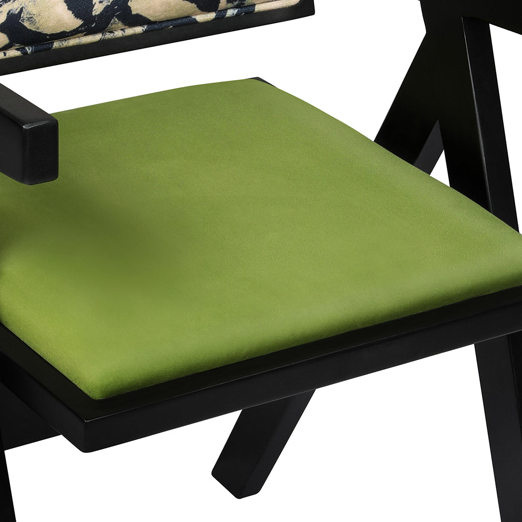 Levede 1X Dining Chair Retro Backrest Chair-1937319810543259652