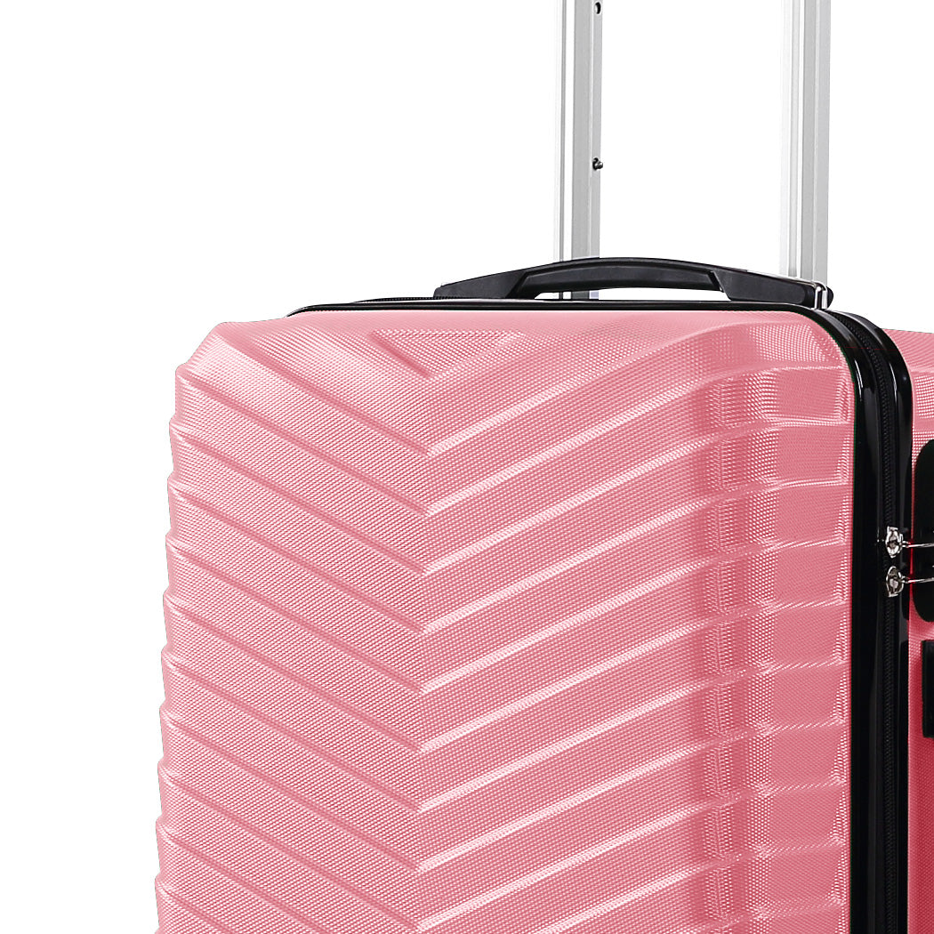 Slimbridge 28 Luggage Suitcase Travel Rose Gold 28 inch-1942352930086719492