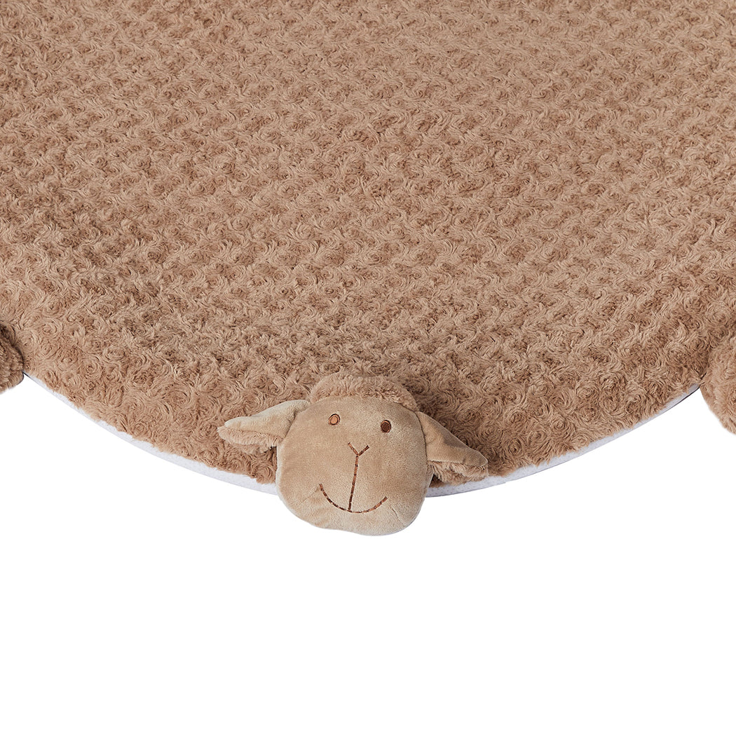 PaWz Pet Bed Cat Calming Bed Dog Squeaky M Tan Medium-1942353077495533572