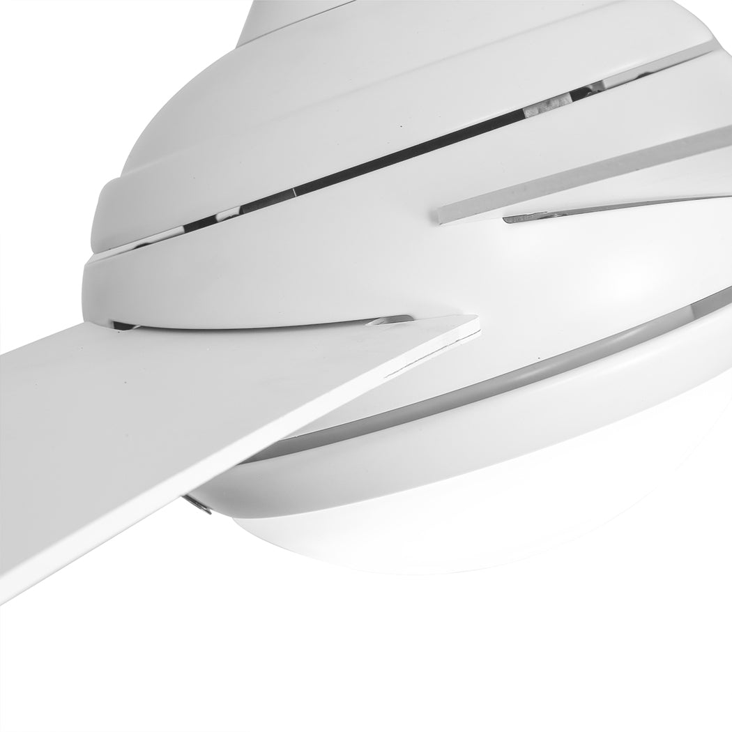 Spector Ceiling Fan 52'' DC Motor Wood White-2006733155343667204