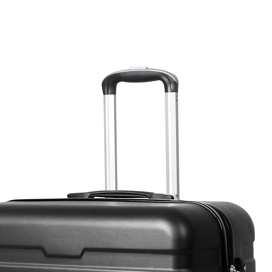Slimbridge 3PC Luggage sets Suitcase Black-1942352940480204804
