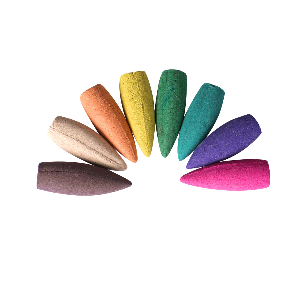 188x Incense Cones Colorful for Backflow-1942353183510761476