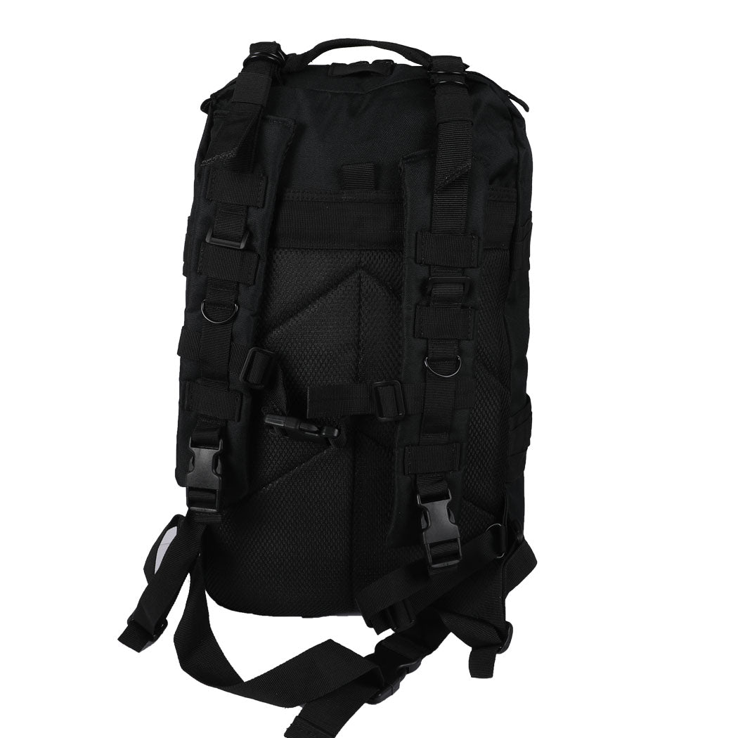 Slimbridge 40L Military Tactical Backpack Black-1942352888764436484