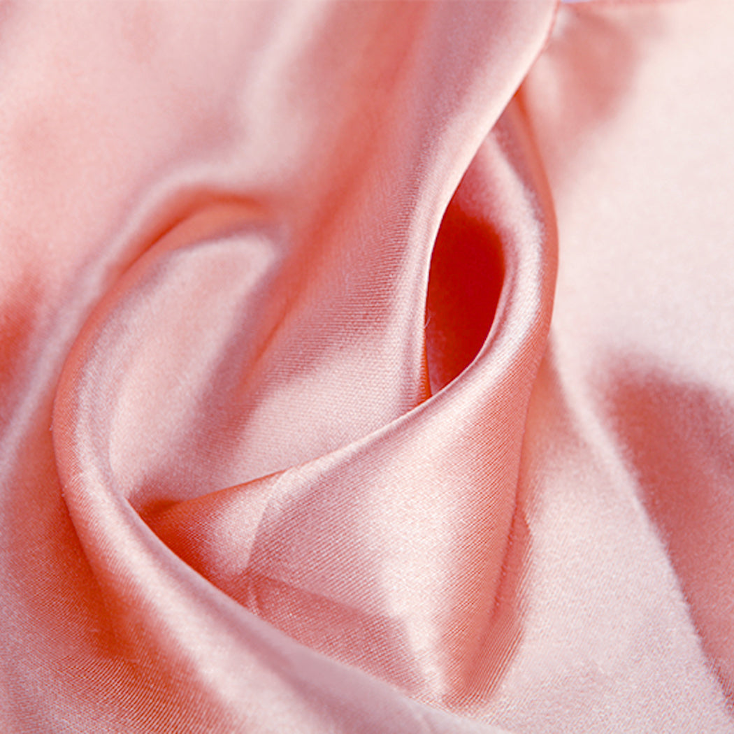 50x Satin Chair Sashes Cloth Cover Wedding Coral-1942353140644974596