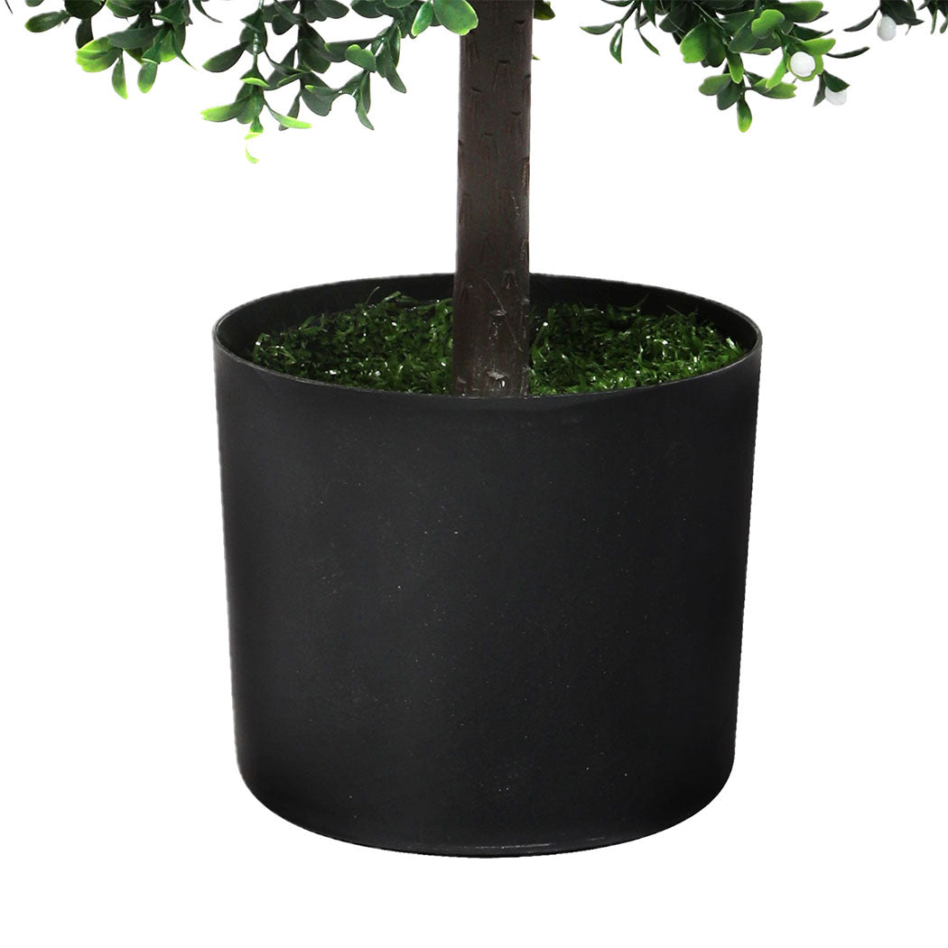 Lambu Artificial Boxwood Topiary Ball Tree-1942353682494525444