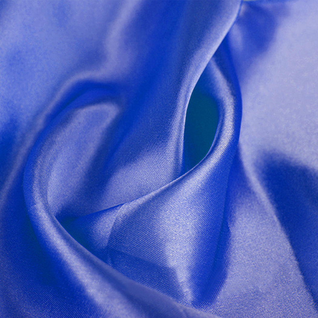 20x Satin Chair Sashes Covers Wedding Navy-1942353140322013188