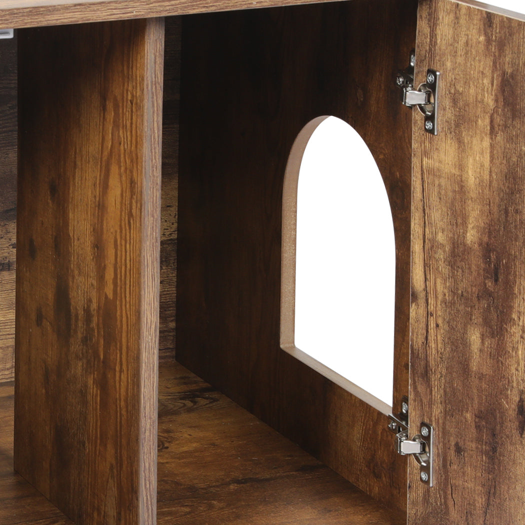 PaWz Enclosed Cat Litter Cabinet Box-1942352742903320580