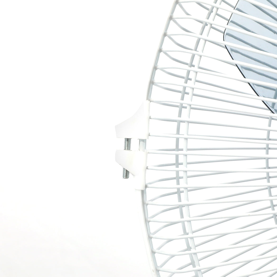 Spector Pedestal Floor Fan Portable White-2006733156383854596