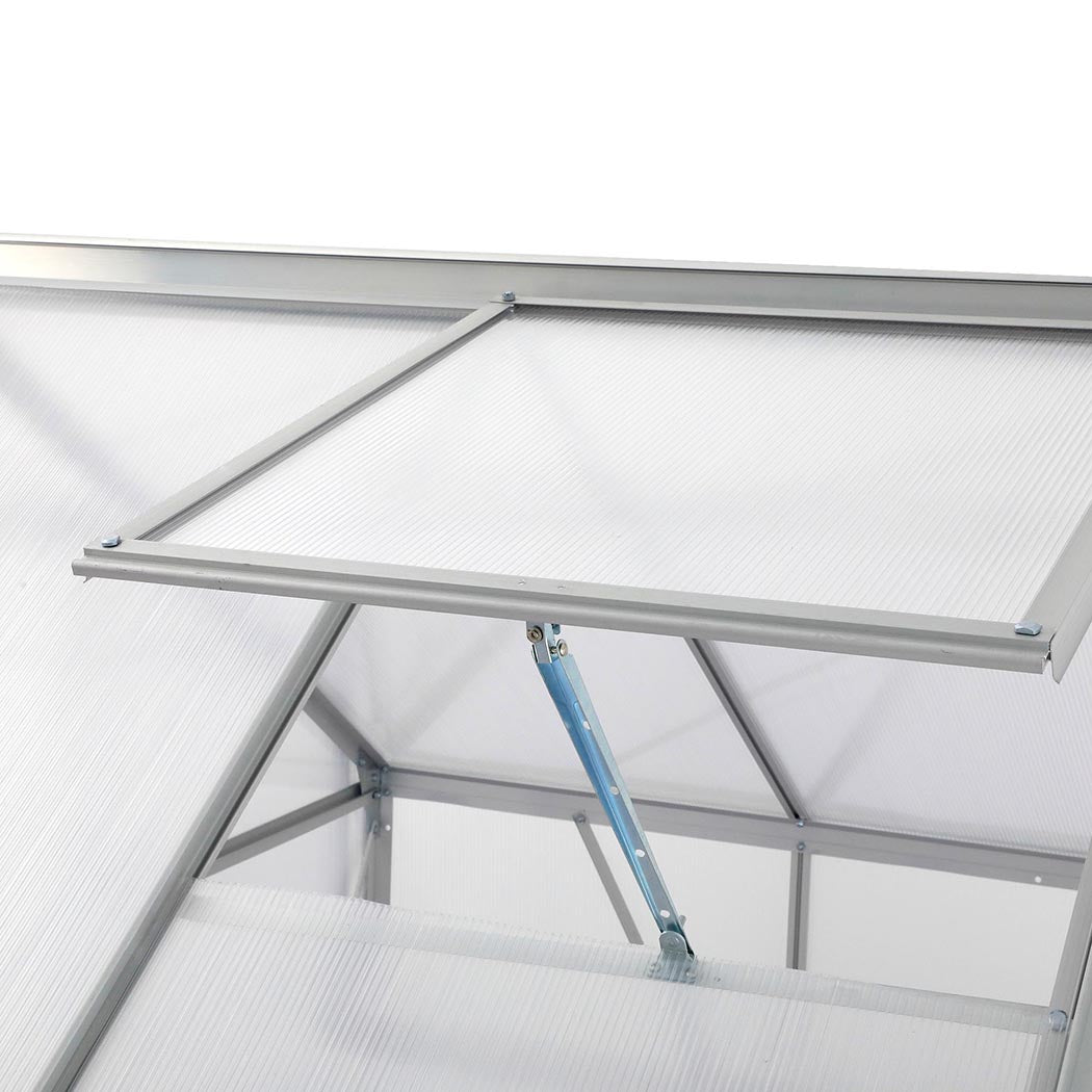 Lambu Greenhouse Aluminium Walk In Green-1942353762198884356