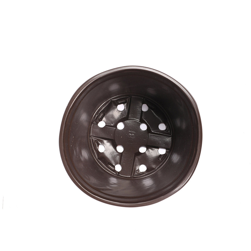 Lambu 100x Plastic Plant Pots Bulk Flowers X-Large-1942353755970342916