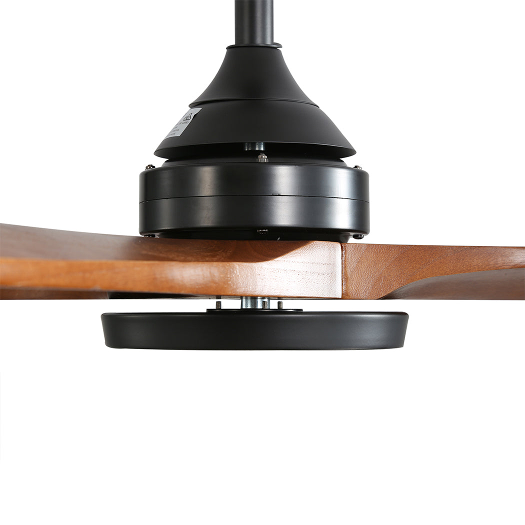 Spector 52'' Ceiling Fan DC Motor LED Walnut-2006733156178333700