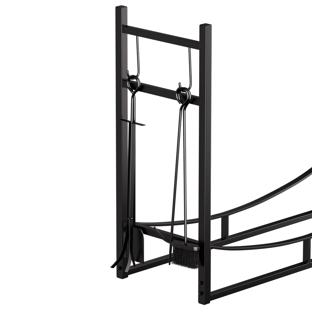 Moyasu Firewood Rack Fireplace Tool Log Holder-1942353710726385668