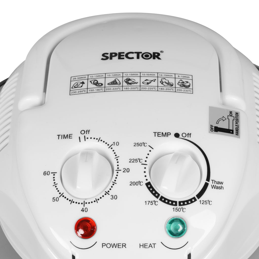 Spector Air Fryer Electric Convection White-2006733157176578052