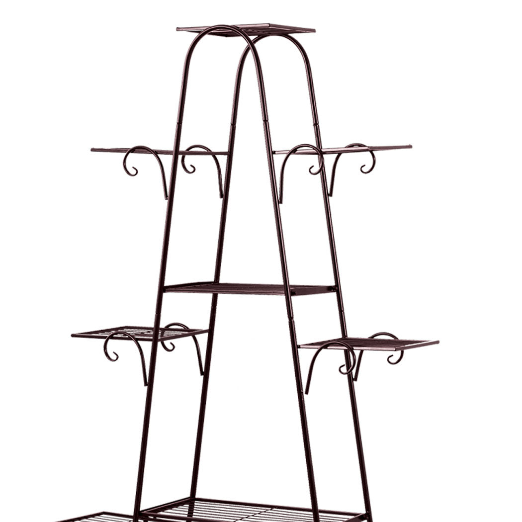 Levede Plant Stand Outdoor Indoor Metal Bronze-1942353739906158596