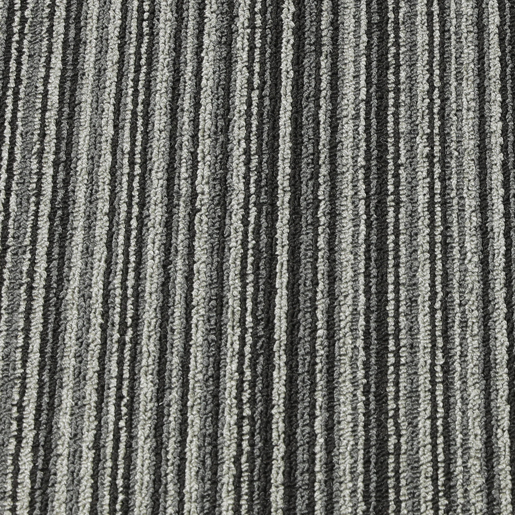 Marlow 20x Carpet Tiles 5m2 Box Heavy Black-1910113062367662084